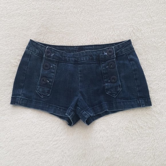 Urban Outfitters Lux sailor jean short shorts - Picture 3 of 9